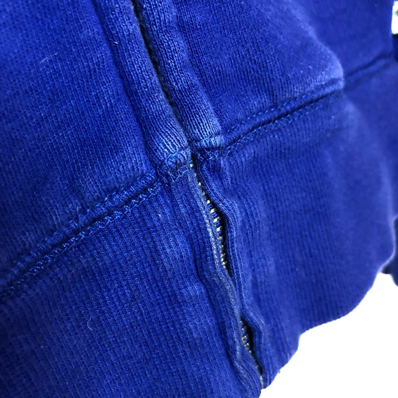 Aritzia TNA Zip-Up Hoodie | Size XS Royal Blue - Picture 5 of 10